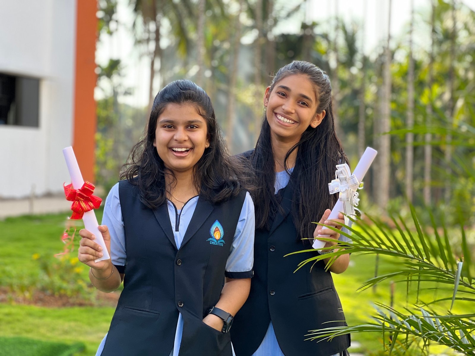 Creative PU College Students Celebrating Success