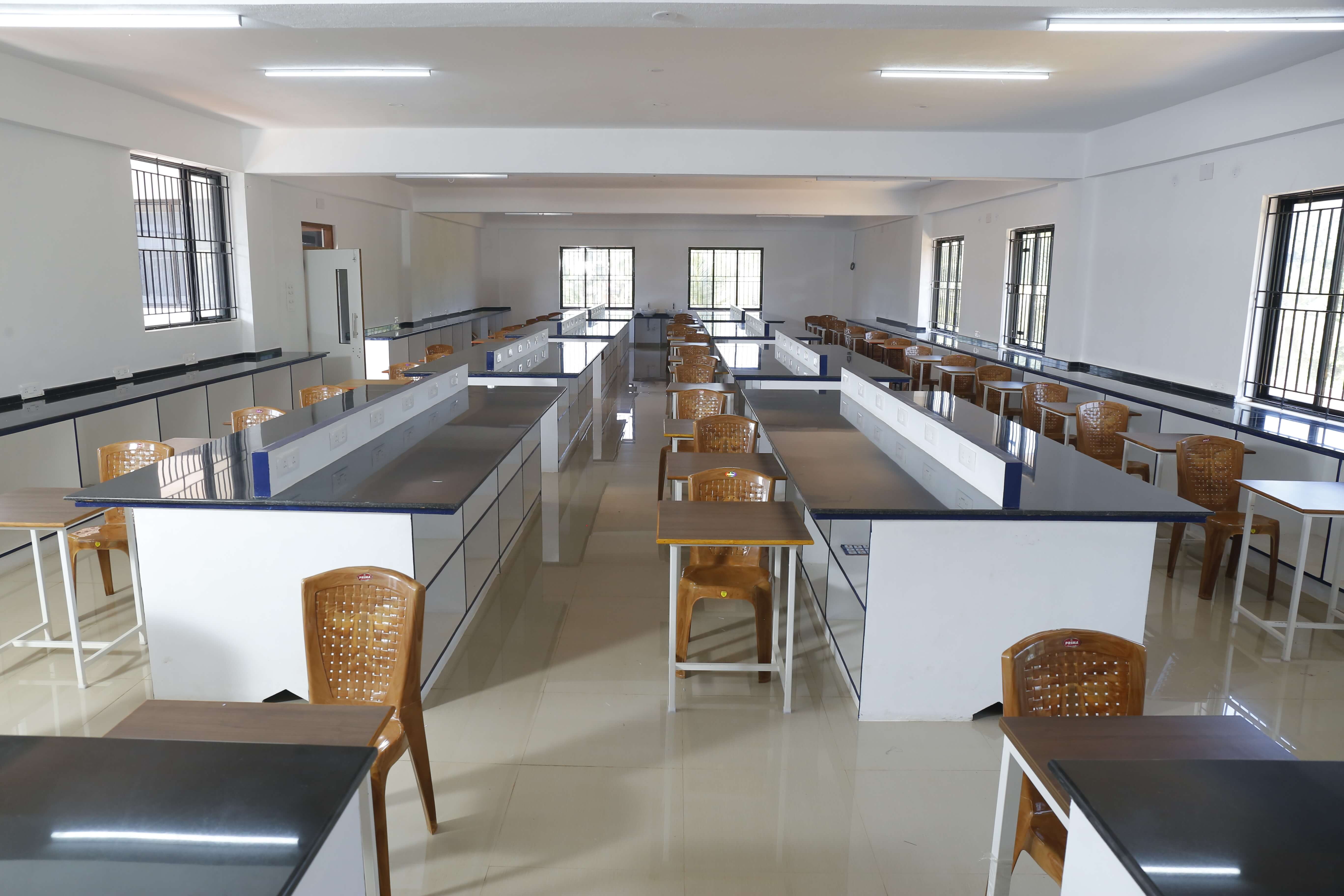 Physics Laboratory - Front View