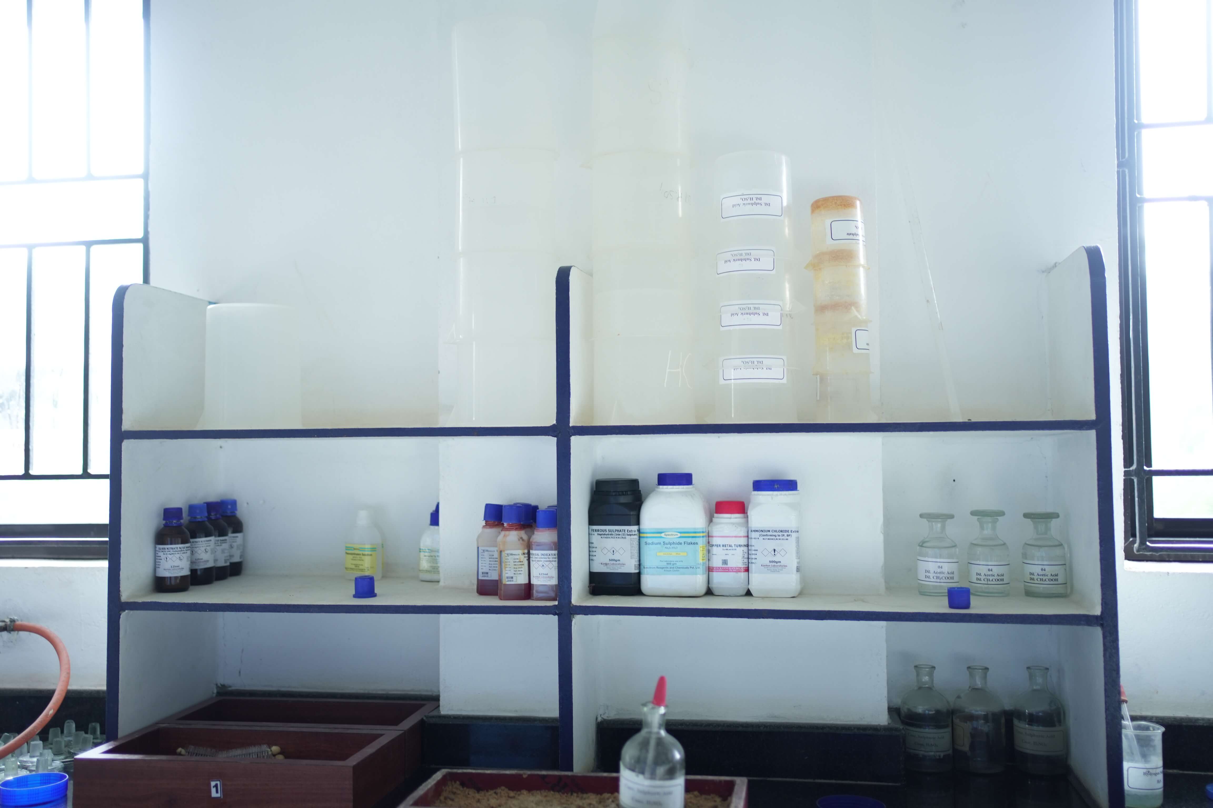 Chemistry Laboratory - Chemical Storage