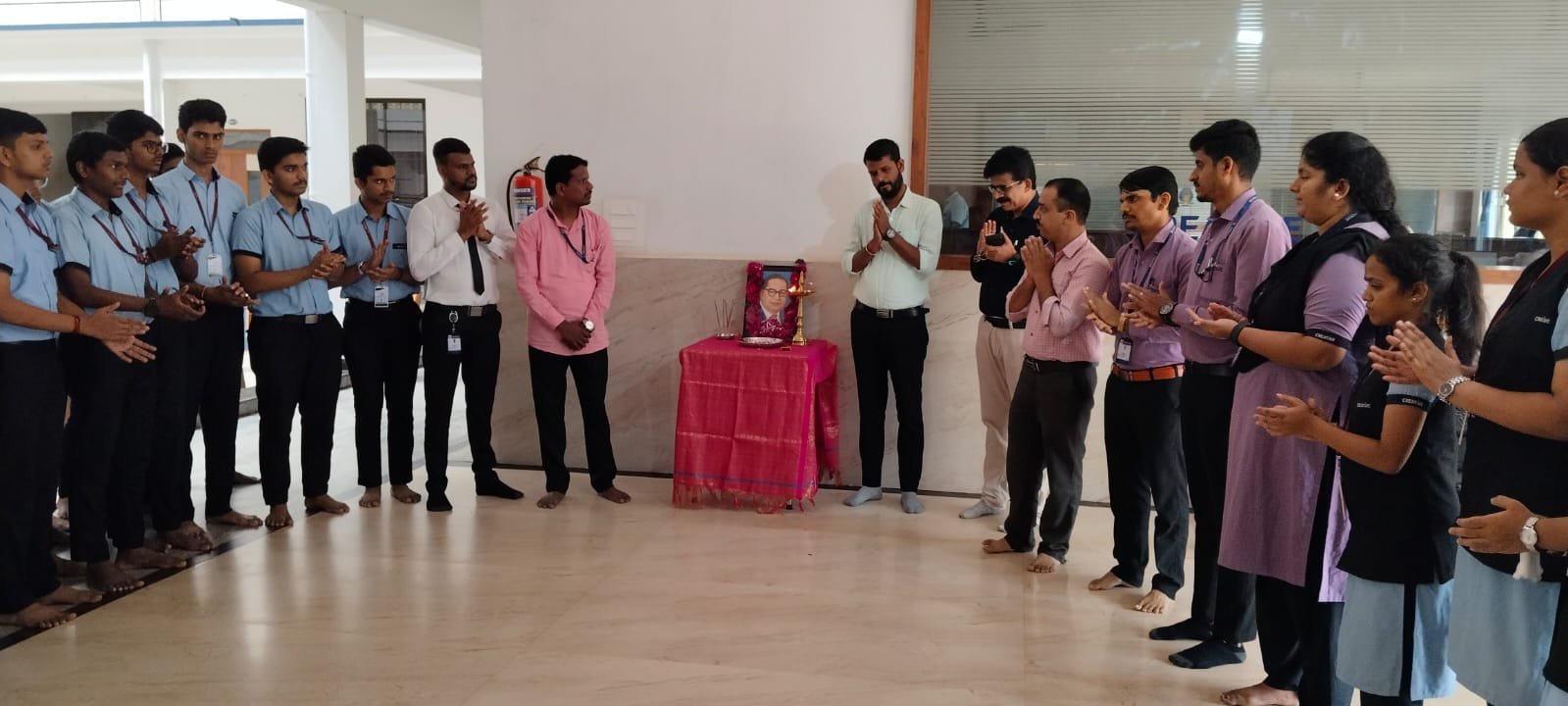 ಕ್ರಿಯೇಟಿವ್ ಪ.ಪೂ ಕಾಲೇಜು ಕಾರ್ಕಳದಲ್ಲಿ ಡಾ. ಬಾಬಾ ಸಾಹೇಬ್ ಅಂಬೇಡ್ಕರ್ ರವರ 134ನೇ ಜನ್ಮದಿನಾಚರಣೆ