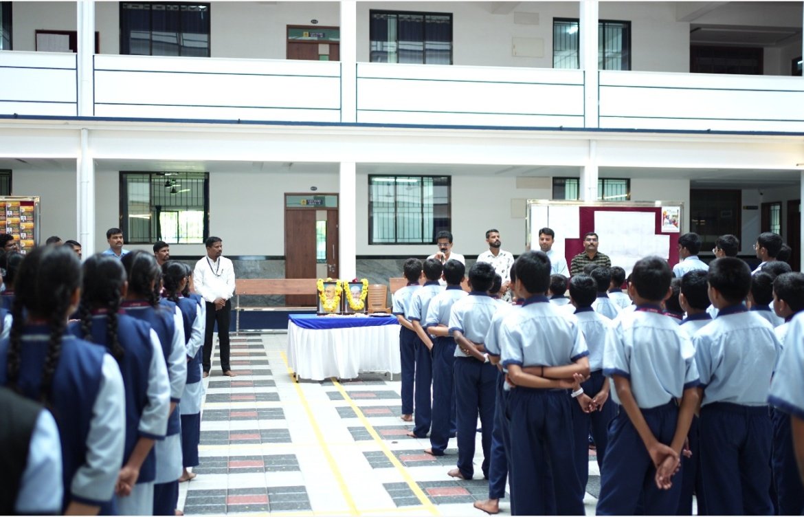 ಕ್ರಿಯೇಟಿವ್ ಕಾಲೇಜಿನಲ್ಲಿ ಗಾಂಧಿ ಜಯಂತಿ ಸಂಭ್ರಮ